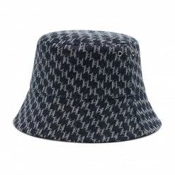 Textiles Chapeau KARL LAGERFELD - Bucket 221W3409 Denim/Navy 309 Bleu Marine