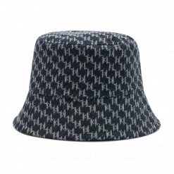 Textiles Chapeau KARL LAGERFELD - Bucket 221W3409 Denim/Navy 309 Bleu Marine -KARL LAGERFELD Soldes 8720092778862 0118
