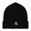 Textiles Bonnet KARL LAGERFELD - Z11048 Black 09B Noir 2 Textiles Bonnet KARL LAGERFELD - Z11048 Black 09B Noir -KARL LAGERFELD Soldes a 3143161486027 0006
