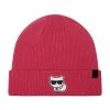 Textiles Bonnet KARL LAGERFELD - Z11048 Pink 46D Rose -KARL LAGERFELD Soldes a 3143161490222 0018